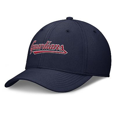 Men's Nike Navy Cleveland Guardians Rise Performance Flex Hat