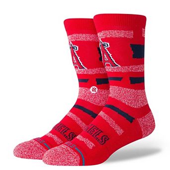 Unisex��Stance Los Angeles Angels Squeeze Tri-Blend Knit Crew Socks