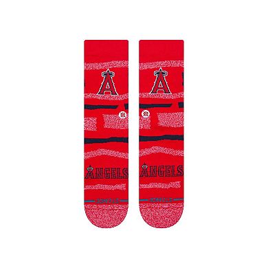 Unisex Stance Los Angeles Angels Squeeze Tri-Blend Knit Crew Socks
