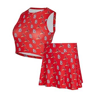 Women's Concepts Sport Red St. Louis Cardinals Knit Tank Top & Skort Set