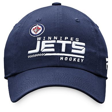 Women's Fanatics Navy Winnipeg Jets Authentic Pro Locker Room Adjustable - Hat
