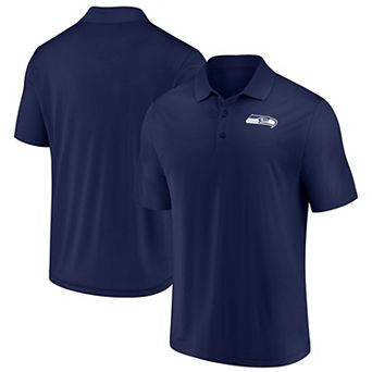 Men's Fanatics College Navy Seattle Seahawks Polo
