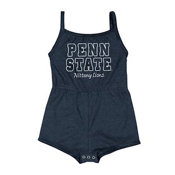 Girls Infant Colosseum Navy Penn State Nittany Lions Elemental Tank Romper