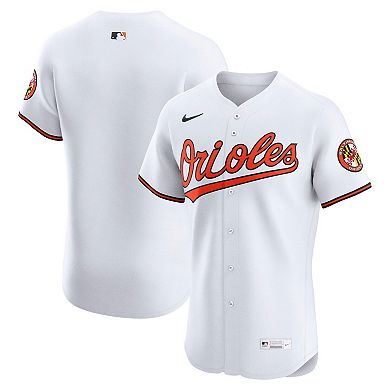 Men's Nike White Baltimore Orioles Home Elite Jersey