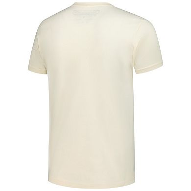 Men's Mitchell & Ness Cream Michigan Wolverines Vintage Tone T-Shirt