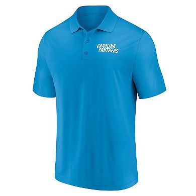 Men's Fanatics Cobalt Carolina Panthers Polo