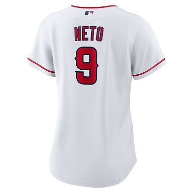 Women's Nike Zach Neto White Los Angeles Angels Home Replica Jersey