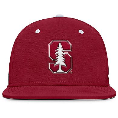 Men's Nike Cardinal Stanford Cardinal On-Field Dugout True Performance Fitted Hat