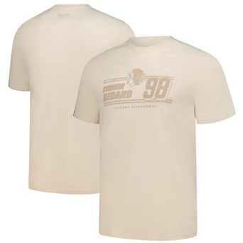 Men's Levelwear Connor Bedard Khaki Chicago Blackhawks Richmond Mileage Name & Number T-Shirt