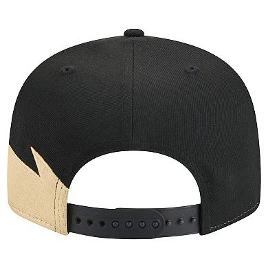 Men's New Era Black/Tan LAFC Jagged 9FIFTY Snapback Hat