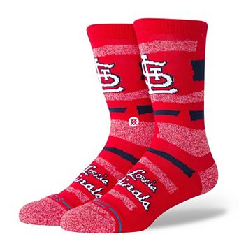 Unisex��Stance St. Louis Cardinals Squeeze Tri-Blend Knit Crew Socks