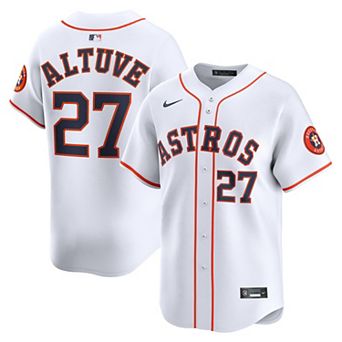 Men's Nike Jose Altuve White Houston Astros Home Limited Player Jersey