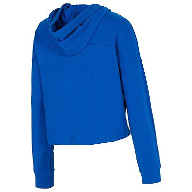 Women's Concepts Sport Blue FC Cincinnati Elevation Tri-Blend Long Sleeve Pullover Hoodie