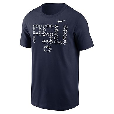 Men's Nike Navy Penn State Nittany Lions Campus Local T-Shirt