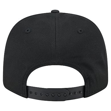 Men's New Era Black Arizona Diamondbacks Circle Patch 9SEVENTY Stretch-Snap Hat