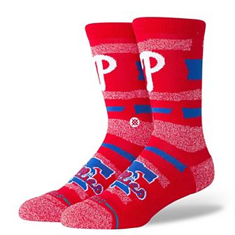 Unisex��Stance Philadelphia Phillies Squeeze Tri-Blend Knit Crew Socks
