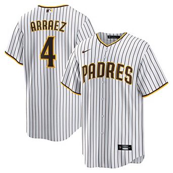 Men's Nike Luis Arraez White San Diego Padres Home Replica Jersey