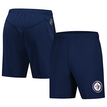 Men's Fanatics Navy Winnipeg Jets Tech Training Shorts