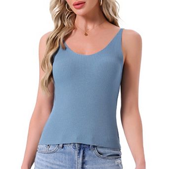 Women's Loungewear Sleeveless Soft V Neck Cami Solid Casual Sleepshirts