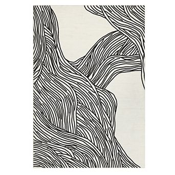 Garvee Washable Non Slip Area Rugs Stain Resistant Non Shedding Bordered Carpet for Indoor use