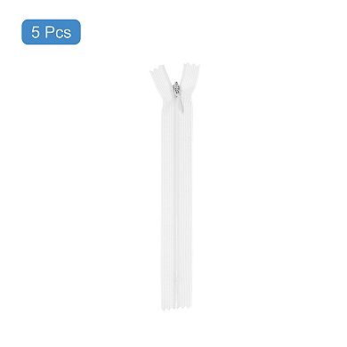 Invisible Zippers, 5pcs 6inch Nylon Hidden Sewing Zippers for Sewing Garment Clothes Tailor