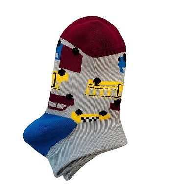 Toddler Combed Cotton Ankle Assorted 3-Pack Socks