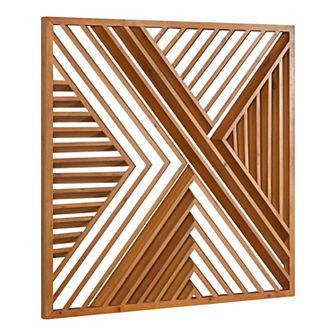 Barreda Wood Wall Art Plaque 26x26