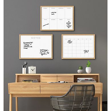 Blake Month Framed Printed Glass by The Creative Bunch Studio 18x24