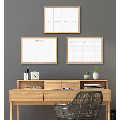 Blake Month Framed Printed Glass by The Creative Bunch Studio 18x24