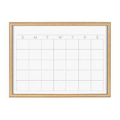 Blake Month Framed Printed Glass by The Creative Bunch Studio 18x24