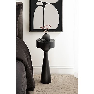 Solbrett Wood Drink Table 10x10x22