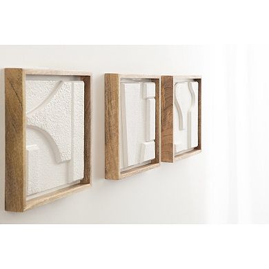 Yukiah Plaque Wall Art Set 3 Piece