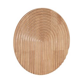 Furrow Wood Art Plaque 24x24