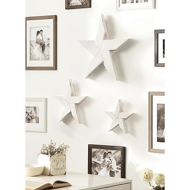 Gallantry Star Art Plaque Set 3 piece