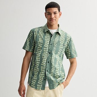Men's Billabong Short Sleeve Button Front Shirt