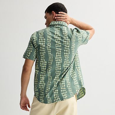 Men's Billabong Short Sleeve Button Front Shirt