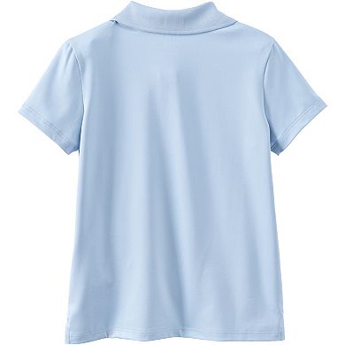 Girls 4-16 Lands' End Short Sleeve Polo Shirt
