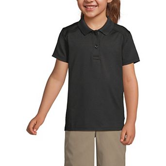 Girls 4-16 Lands' End Short Sleeve Polo Shirt