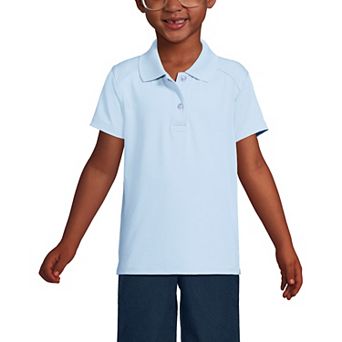 Girls 4-16 Lands' End Short Sleeve Polo Shirt