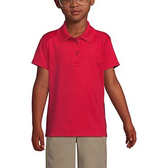 Girls 4-16 Lands' End Short Sleeve Polo Shirt