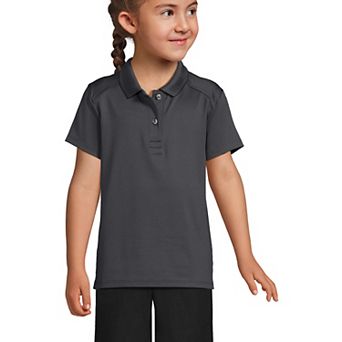 Girls 4-16 Lands' End Short Sleeve Polo Shirt