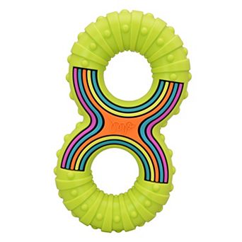 Multipet 9-Inch Groover TPR Squeaky Dog Toy