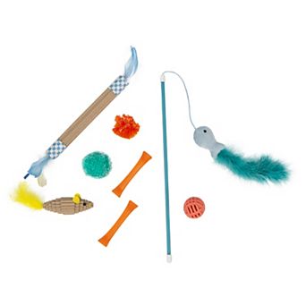 Kitty City 8 pc Cat Toy Set