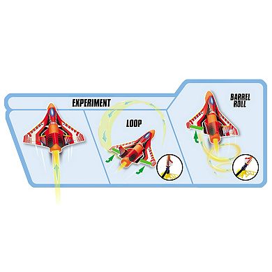 Lanard Toys Slam Shot Stunt Plane High-Flying Toy