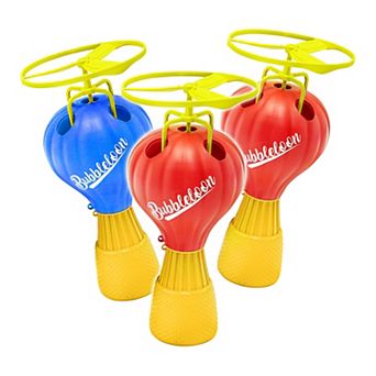 Lanard Toys Bubble Club 3 pc Bubbleloon Helicopter Set