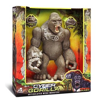 Lanard Toys Primal Clash Cyber Gorilla 10" Articulated Action Figure