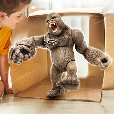 Lanard Toys Primal Clash Cyber Gorilla 10" Articulated Action Figure