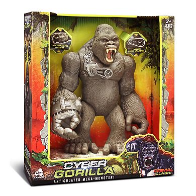 Lanard Toys Primal Clash Cyber Gorilla 10" Articulated Action Figure