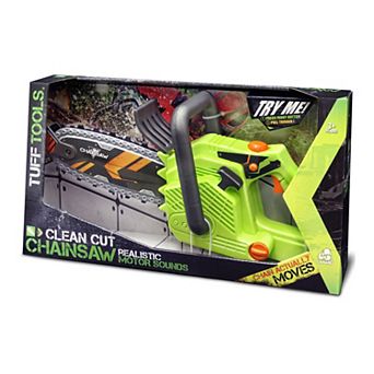 Lanard Tuff Tools Realistic Clean Cut Chainsaw Sounds & Action Toy