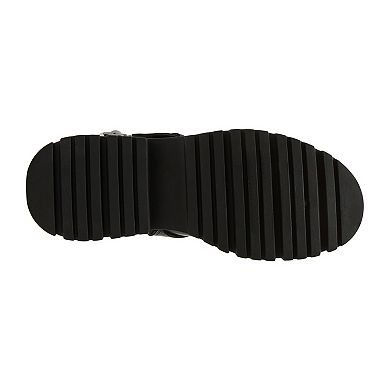 madden girl Mally Women's Buckle Detail Ankle Boots